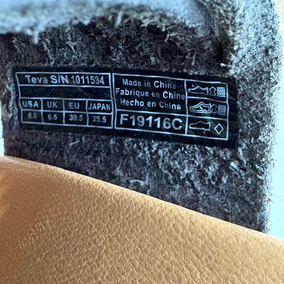 Teva Arrabelle Wedge Slide Sandals (Size 8.5 / EU 39.5) - Picture 6 of 10